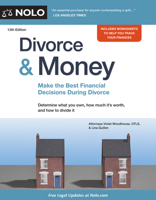 Divorce & Money: Make the Best Financial Decisions During Divorce 1413326986 Book Cover