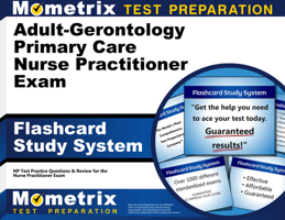 Adult-Gerontology Primary Care Nurse Practitioner Exam Flashcard Study System: NP Test Practice Questions and Review for the Nurse Practitioner Exam 163094274X Book Cover