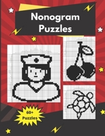 Nonogram Puzzles: Hanjie Logic Puzzles for Adults B08972GPYM Book Cover