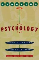 Studying for Psychology (The Studying for Series) 0065006488 Book Cover