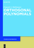 Orthogonal Polynomials 3110313855 Book Cover