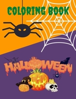 Coloring Book Halloween: Halloween coloring Book for kids | Halloween coloring book for toddlers | 8,5x11 | Activity book for kids B08JH81W64 Book Cover