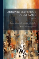 Annuaire Statistique De La France, Volume 1... 1247366545 Book Cover