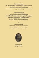 Verzerrungssatze Bei Holomorphen Abbildungen Von Hauptbereichen Automorpher Gruppen Mehrerer Komplexer Veranderlicher in Eine Kahler-Mannigfaltigkeit 3540043322 Book Cover