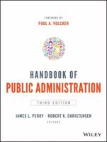 Handbook of Public Administration (Jossey Bass Public Administration Series) 1555421288 Book Cover