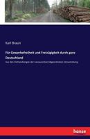 Fur Gewerbefreiheit Und Freizugigkeit Durch Ganz Deutschland 3744635481 Book Cover