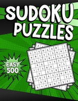 Sudoku Puzzles Easy 500: Sudoku Puzzle Book - 500 Puzzles and Solutions for Adults & Kids - Easy Level Tons of Fun for your Brain! Volume 6. B08BDZ29LC Book Cover