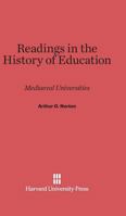 Readings in The History of Education 1116807637 Book Cover