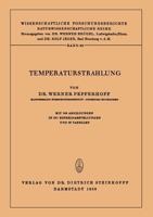 Temperaturstrahlung 3642883818 Book Cover