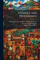 Evidence and Proceedings: Evidence And Proceedings 1278997202 Book Cover