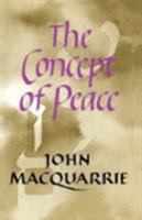 The concept of peace 0334024498 Book Cover