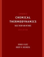 Companion to Chemical Thermodynamics, 6th Edition 047137220X Book Cover
