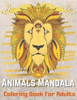 Animals Mandala Coloring Book for Adults B08JDTNSG4 Book Cover