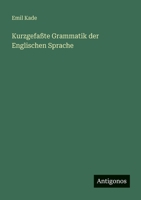Kurzgefaßte Grammatik der Englischen Sprache 3368017144 Book Cover