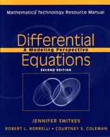 Differential Equations, Mathematica Technology Resource Manual: A Modeling Perspective 0471483869 Book Cover