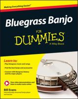 Bluegrass Banjo For Dummies 1119004306 Book Cover