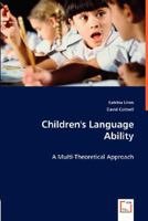 Children's Language Ability 3836490668 Book Cover
