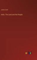 India. The Land and the People 338532727X Book Cover