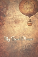 My Travel Planner Vacation Planner - Trip Diary, Itinerary 100 pages 33 Trips 3 pages per Trip 6x9 inches 10 Days sections per Trip Vintage Cover: Organize And Plan Your Trips Effectively 1698989989 Book Cover