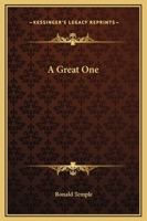 A Great One 1425326560 Book Cover