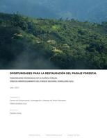 Oportunidades para la Restauración del Paisaje Forestal: Comunidades Priorizadas de la Cuenca Ponaza, Zona de Amortiguamiento del Parque Nacional Cordillera Azul 1720466246 Book Cover