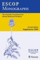 ESCOP Monographs: The Scientific Foundation for Herbal Medicinal Products: Supplement 2009 3131499818 Book Cover