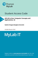 Mylab It with Pearson Etext -- Access Card -- For Go! All in One: Computer Concepts and Applications 0135438764 Book Cover