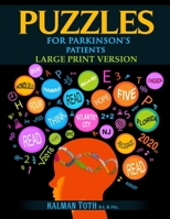 Puzzles for Parkinson's Patients: Large Print Version 1087860334 Book Cover