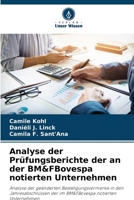 Analyse der Prüfungsberichte der an der BM&FBovespa notierten Unternehmen 6207301714 Book Cover