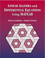 Linear Algebra and Differential Equations Using MATLAB 0534354254 Book Cover