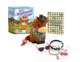 Mini Highland Cow: With Hair & Accessories to Style! (RP Minis) B0GL21S55M Book Cover