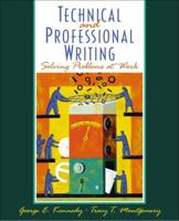 Professional and Technical Writing: Problem Solving at Work 0130550728 Book Cover