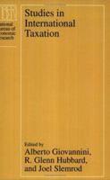 Studies in International Taxation 0226297012 Book Cover