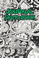 Doodle Journal and Notebook: 120 Blank Pages - 6 x 9 1658346440 Book Cover