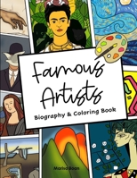 Famous Artists Biography Coloring Book null Book Cover