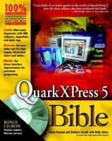 QuarkXPress? 5 Bible [With CDROM] 0764534165 Book Cover
