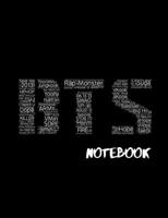 BTS Notebook: 150 Page College Ruled by 7.44" x 9.69 Notebook 1691317896 Book Cover