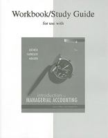 Solutions Manual with CD ROM to accompany Introduction to Managerial Accounting 0072835249 Book Cover