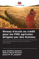 Niveau d'accès au crédit pour les PME agricoles dirigées par des femmes: Une étude sur l'autonomisation socio-économique des femmes réalisée dans la province de Gaza au Mozambique (French Edition) 6207629620 Book Cover