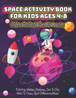 Space Activity Book for Kids Ages 4-8 1659479029 Book Cover