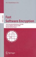 Fast Software Encryption 3642033164 Book Cover