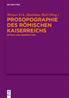 Prosopographie des Römischen Kaiserreichs 3110557142 Book Cover