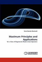 Maximum Principles and Applications 3838389301 Book Cover