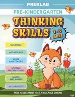 Thinking skills pre-K toddler workbook 1-3 years prek age 1 2 3 1983369500 Book Cover