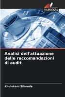 Analisi dell'attuazione delle raccomandazioni di audit (Italian Edition) 6209558844 Book Cover