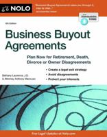 Business Buyout Agreements: Plan Now for Retirement, Death, Divorce or Owner Disagreements 1413311954 Book Cover