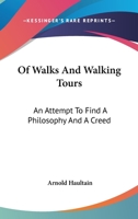 Of Walks and Walking Tours 137186781X Book Cover