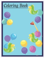 Coloring Book: A Fun and Creative colourful Journal B08TZ1MST9 Book Cover