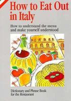 How to Eat Out in Italy 8873010954 Book Cover