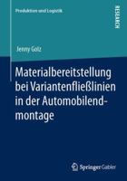 Materialbereitstellung Bei Variantenfliesslinien in Der Automobilendmontage 3658040661 Book Cover